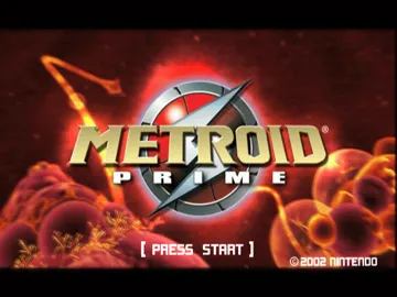 Metroid Prime (v1 screen shot title